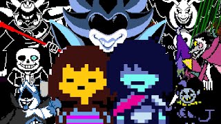 All Undertale and Deltarune FinalSecret Boss Themes [upl. by Ailecec]