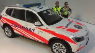 BMW X3 Gendarmerie Vaudoise [upl. by Eneroc]