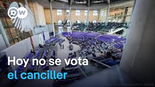 Alemanes eligen hoy la configuración del Bundestag el parlamento alemán [upl. by Yma]