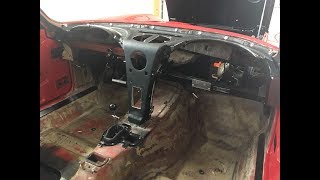 1963 1967 Corvette Dash Installation [upl. by Lledal]