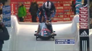 FIBT  Womens Bobsleigh World Cup 20132014  Igls Highlights [upl. by Eeladnerb354]