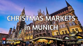 🇩🇪 Christmas Markets in Munich Germany [upl. by Mullane256]