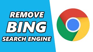 How to Fix Google Chrome Search Engine Changing to Bing Remove Bing Search [upl. by Anivlac992]