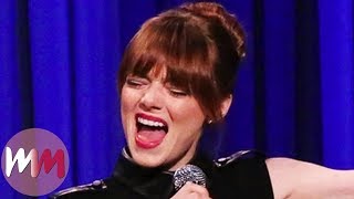 Top 10 Hilarious Emma Stone Moments [upl. by Aicercul165]