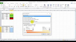 Using If then statement to change cell fill color sort of [upl. by Orlando437]