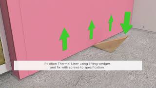 Unilin  Insulation between and TL over SFS SafeR Fireline [upl. by Aubin482]