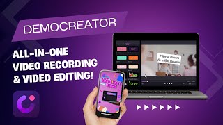 DemoCreator 8  Screen Recording amp AIPowered Editing for Online Courses on Mac  Tutorial [upl. by Molini]