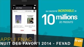 Appli smartphone Fnac meilleure application ecommerce à la Nuit des Favor’i 2014 [upl. by Eed179]