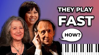 How do PRO pianists play so FAST Their 3 Secrets [upl. by Edric]