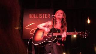 Sydney Sierota of Echosmith Cool Kids Live Hollister NYC 102716 [upl. by Asssilem]