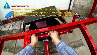 Plegado carro de arrastre  Folding trailer [upl. by Eugenio]