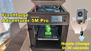 Flashforge Adventurer 5M Pro full review [upl. by Epner]