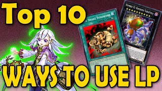 Top 10 Cards That Actually Make Use Of A High Lifepoint Value [upl. by Laersi]