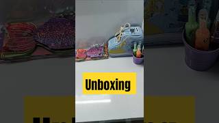 Cute Stationery ✨🤗 Stationary Unboxing shorts shortsviral stationery viralvideos unboxing [upl. by Scholz481]