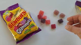 Starburst Gummies Sour Berries review [upl. by Ahtnahc]