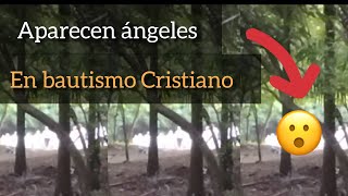 Aparecieron ángeles en bautismo Cristiano qué opinas del video [upl. by Rowan369]