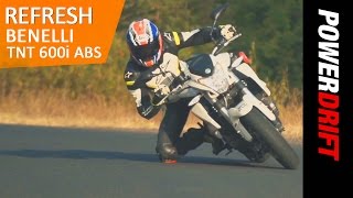 New Benelli TNT 600i with ABS  PowerDrift [upl. by Dearr788]