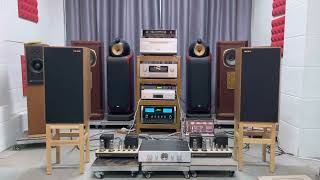 Harbeth Super HL5 plus 40th Anniversary Limited Edition and McIntosh MA7000 Integrated Amplifier [upl. by Hnahc]