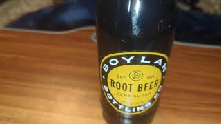 Boylan Bottling Co Root Beer with Cane Sugar Review [upl. by Akimal]