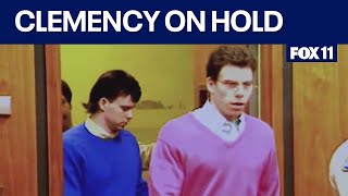 Menendez brothers clemency decision on hold [upl. by Thilde]