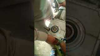 Shaft fitting on gear motor [upl. by Ruford]