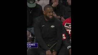 LeBron James micd up is comedy at LakersGrizzlies game 🤣 [upl. by Sihunn307]