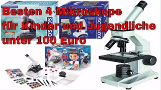 Die besten 4 Mikroskope für Kinder und Jugendliche unter 100 Euro kaufen  Test 2021 [upl. by Airreis253]