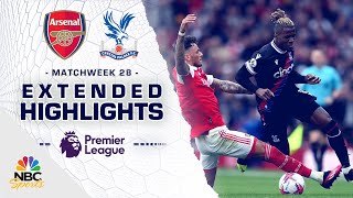 Arsenal v Crystal Palace  PREMIER LEAGUE HIGHLIGHTS  3192023  NBC Sports [upl. by Niccolo419]