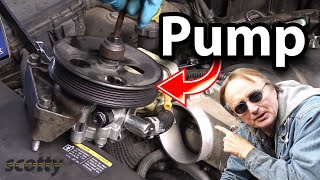 How to Replace Power Steering Pump in Your Car [upl. by Odysseus874]