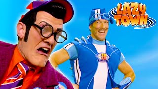 Robbie Rotten disguised  Lazy Town S2 Ep 11  Full Episodes [upl. by Najtsirk]