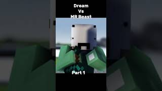 Dream VS Mr Beast Animation 🤑💸 part 1 the beginning shorts minecraft [upl. by Brandyn]