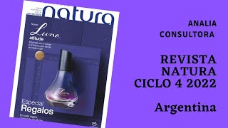 ✔Revista Natura Ciclo 4 ArgentinaLanzamiento Luna AtitudeAnalia Consultora Natura [upl. by Eiloj]