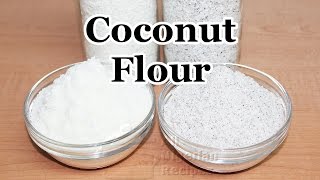 Coconut Flour Plain amp Wholemeal  All Nigerian Recipes  Flo Chinyere [upl. by Tuchman]