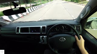 Toyota Hiace 30 D4D  POV Test Drive [upl. by Sigrid]