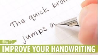 How to Improve Your Handwriting [upl. by Lienhard662]