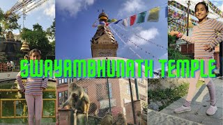 Swayambhunath Temple  Monkey Temple Kathmandu [upl. by Anuaf663]