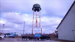 MacDonald Leaf Tobacco Company water tower [upl. by Presber]