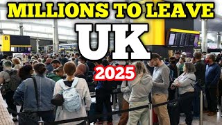 New Immigration Rules May Force Millions to Leave UK in 2025 [upl. by Soirtemed628]