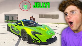 I STOLE Jellys RAREST Supercar In GTA 5 Mods [upl. by Goetz]