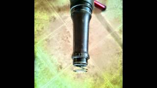 Cannondale Lefty Helicoil Thread Replacement [upl. by Gabbi]