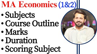 MA Economics Syllabus  MA Economics Subjects List [upl. by Bever]