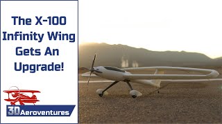 The Infinity Wing 3D Printed Aircraft Gets an Upgrade [upl. by Haerb]