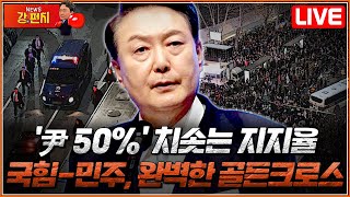 류병수의 강펀치 Replay 尹 50 치솟는 지지율…국민의힘민주당 완벽한 골든크로스 [upl. by Roter]