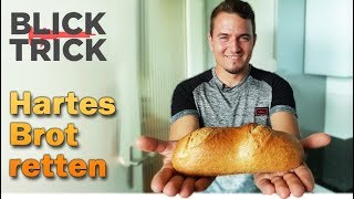 So macht man hartes Brot wieder frisch Life Hacks  BLICKTrick Küche [upl. by Hoon98]