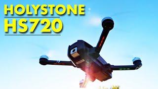 Holystone HS720 GPS Camera Drone  A very elegant looking drone  Review [upl. by Lethia588]