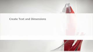 AutoCAD Annotations  Create Text and Dimensions [upl. by Iey]