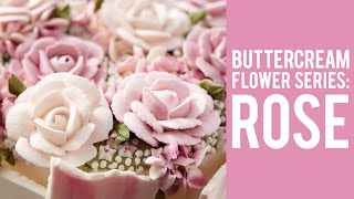 How to Make a Buttercream Rose [upl. by Chace]