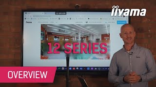 Collaboration for education and enterprise made simple with iiyama TE12 series [upl. by Eiramadnil443]