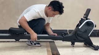 MOSUNY Rowing Machine 107 Assembly Video [upl. by Ydahs]