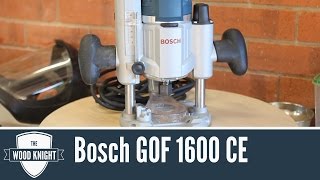 Review Bosch GOF 1600 CE [upl. by Anyala]